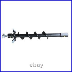 Landy Attachments 6 Diameter Compact Auger 46 Depth for Diggers Shaft