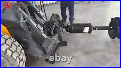 Landy Attachments Skid Steer Post Hole Auger Drive 12 and 18 Diameter Auger