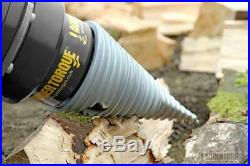 Log Splitter Bit for Skid Steer Post Hole Auger 2.56 Round Auger Torque