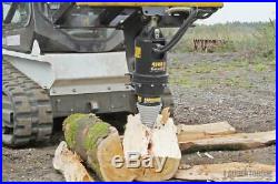 Log Splitter Bit for Skid Steer Post Hole Auger 2 Hex Shaft, Auger Torque