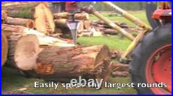 Log wood splitter THE ORIGINAL 300 TON ATOM SPLITTER auger screw type