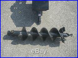 Lowe 750 Classic Drive Attachment with 9 Auger Bit Fits Mini Skid Steer Toro