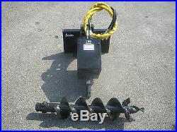 Lowe 750 Classic Drive Attachment with 9 Auger Bit Fits Mini Skid Steer Toro