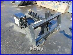 Lowe 750 New Universal Skid Steer -super- Auger Fence Post Drill Attachment
