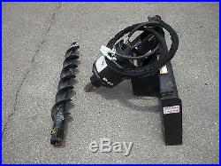 Lowe BP-210 Hex Auger Drive with 6 Auger Bit Fits Skid Steer Loader, Planetary