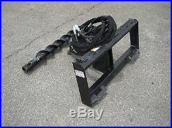 Lowe BP-210 Hex Auger Drive with 6 Auger Bit Fits Skid Steer Loader, Planetary