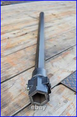 Lowe Post Hole Digger Auger 48 Long 2 Wide Hex Shaft Extension $99 Ship