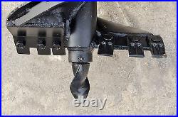 Lowe SQ-15H Skid Steer Auger Bit 15 Diameter, 2 Hex Collar, 48 Tall