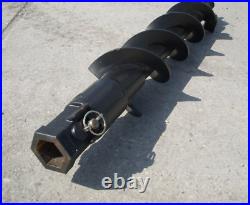 Lowe SQ-4-3 Skid Steer Auger Bit 4 Wide, 2 Hex Collar Shaft, 36 Tall