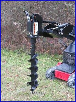 Lowe TJ-100 Hex Auger Drive with 12 Wide Bit Attachment Fits Mini Skid Steer