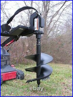 Lowe TJ-100 Hex Auger Drive with 24 Wide Bit Attachment Fits Mini Skid Steer