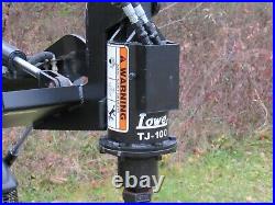 Lowe TJ-100 Hex Auger Drive with 9 Wide Bit Attachment Fits Mini Skid Steer