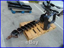 Mc MILLEN X-1975 SEVERE DUTY SKID STEER ATTACHMENT AUGER WITH (2) BITS 9 & 16