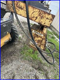 McMillen Hex Auger Drive with Universal Skid Steer Mount 2 Hex Missing Cove