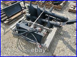 Mini Skid Steer Auger Attachment with 8, 12, + 16 Bits (Dingo Vermeer Hysoon etc)