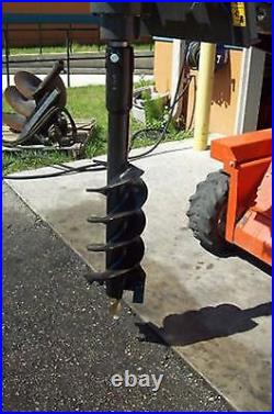 Mini Skid Steer Auger Drive, 2Hex Choice of 6, 9 or 12 Bit, Will Take Rock Bit