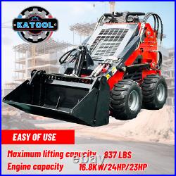 Mini Skid Steer Loader Compact Skid Steer Multifunctional Small Skid Loader