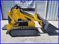 Mini Skid Steer Stand-on HX380 Loader Crawler 23HP