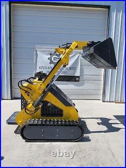 Mini Skid Steer Stand-on HX380 Loader Crawler 23HP