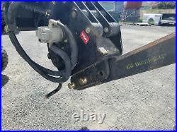 Mini Skid Steer Vibratory Plow For Toro Dingo, Boxer, Vermeer, DW, Bobcat