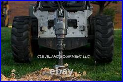 NEW 10 AUGER STUMP PLANER GRINDER BIT Skid Steer Loader Excavator 2.56 ROUND