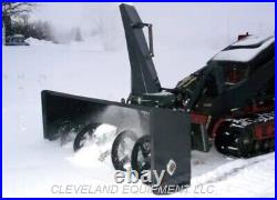 NEW 48 SNOW BLOWER ATTACHMENT Vermeer Boxer Kubota Mini Skid Steer Loader 4