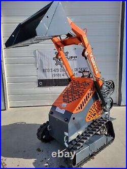 NEW! AGT YSRT14 Mini Skid Steer Stand-On Compact Tracked Loader 13.5HP Crawler