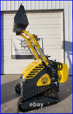 NEW! Mini Skid Steer Stand-on EGN EG360 Loader Crawler 13.5HP