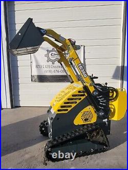 NEW! Mini Skid Steer Stand-on EGN EG360 Loader Crawler 13.5HP