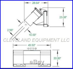 NEW PREMIER H015 AUGER DRIVE ATTACHMENT Skid-Steer Track Loader Kubota Bobcat nr