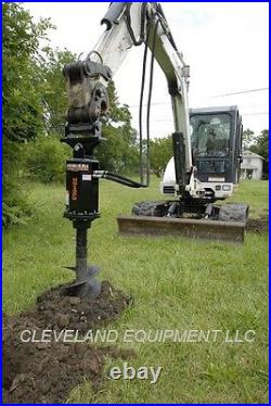 NEW PREMIER H015PD EXCAVATOR AUGER DRIVE ATTACHMENT with BOBCAT X-CHANGE MOUNT