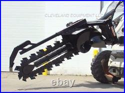 NEW PREMIER T155 TRENCHER ATTACHMENT 48 x 6 Bobcat Caterpillar Cat Skid Steer