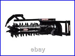 NEW SKID STEER TRENCHER ATTACHMENT PREMIER T255 48x6 Fits Bobcat Loader