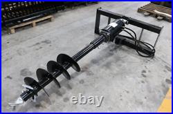 New 2020 Universal Skid Steer Heavy Duty Auger Attachment With 12 & 18 Bit