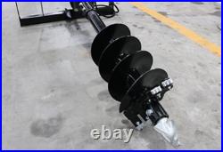 New 2020 Universal Skid Steer Heavy Duty Auger Attachment With 12 & 18 Bit