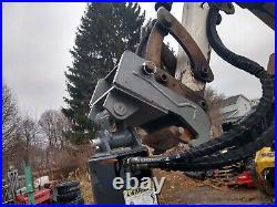 New Bobcat x change quick attach hydraulic auger post hole digger 12+ 16 bits