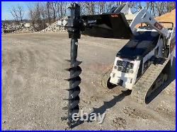 New Erskine Ms14pd Mini Earth Auger For Mt100track Loaders, S70 Skid Steers &more