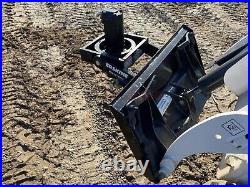 New Erskine Ms14pd Mini Earth Auger For Mt100track Loaders, S70 Skid Steers &more