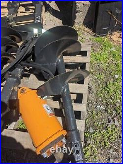 New Kubota KX 191 KX057 U55 quick attach hydraulic auger post hole digger