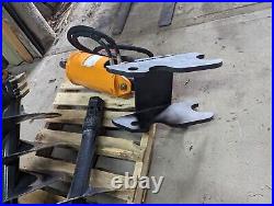 New Kubota KX 191 KX057 U55 quick attach hydraulic auger post hole digger