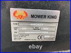 New Mower King SSECAG-Y Skid Steer Auger with 3 bits, 6, 12, 14
