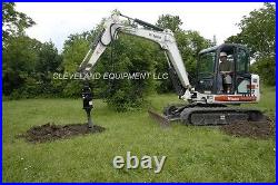 New Premier H015 Hydraulic Auger Drive Attachment Cat 304/305 Excavator Mount