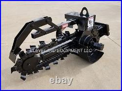 New Premier T125 Trencher Attachment 36x6 Bobcat 463 Mini Skid Steer Loader