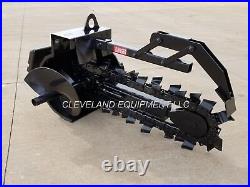 New Premier T125 Trencher Attachment 36x6 Bobcat 463 Mini Skid Steer Loader