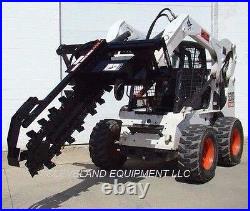 New Premier T155 Trencher Attachment 48 X 6 Bobcat Skid-steer Loader 15-25 Gpm