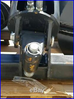New Skid Steer Hydraulic Auger Post Hole Digger 12 + 18 Bits Skidsteer