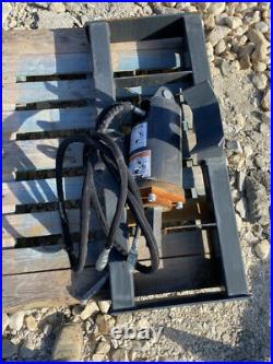 New Skidsteer skid steer hydraulic auger post hole digger 12+ 16 bits