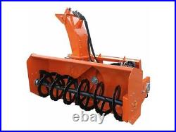 SS-SB-72H Snow Blower Front Mounted to your Skid Steer