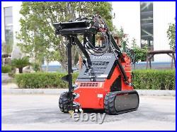 STOMP SKID STEER by TYPHON Auger Attachment Mini Skid Steer Loader Attachments