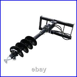 Skid Post Hole Auger Drive Attachment, 12 Diameter Auger, 46 Drilling Depth